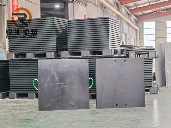 Durable Recycled HDPE UHMWPE Ground Crane Jack Outrigger Stabilizer Bearing Suppot Pad